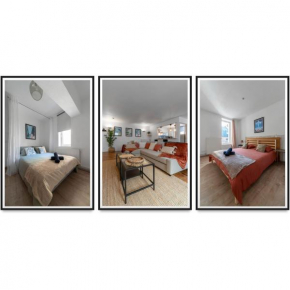 Le Duplex - Grand appartement centre ville avec parking privé